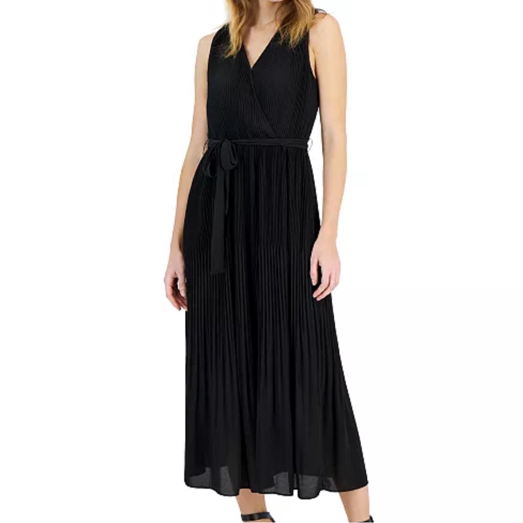 Elie Tahari Sleeveless Dress, The Leona , Black | Size Medium